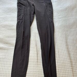 Girls purple leggings